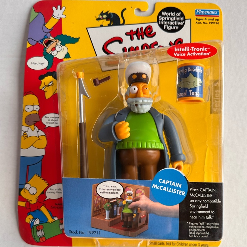 The Simpsons Playmates, Sea Captain McCallister Interactive Figure
